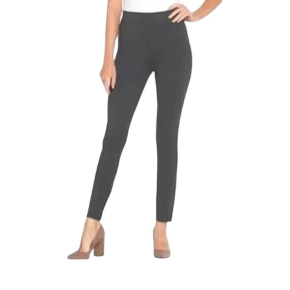 Spanx The Perfect Ponte Black Ankle Pants Medium
